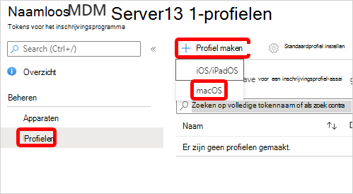 Maak een schermopname van het profiel.