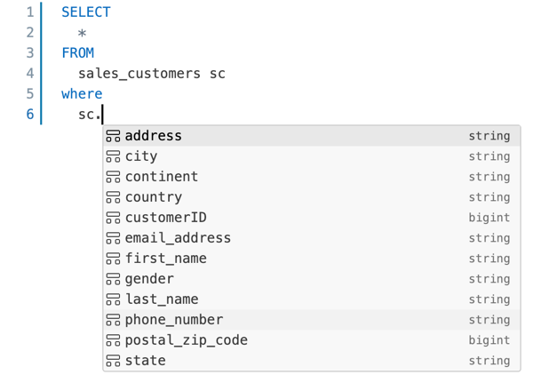 Alias voor automatisch aanvullen