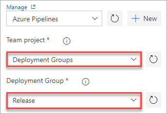 De Azure Pipelines-implementatiegroep configureren