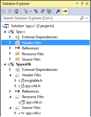Schermopname van de Spy plus plus Solution.