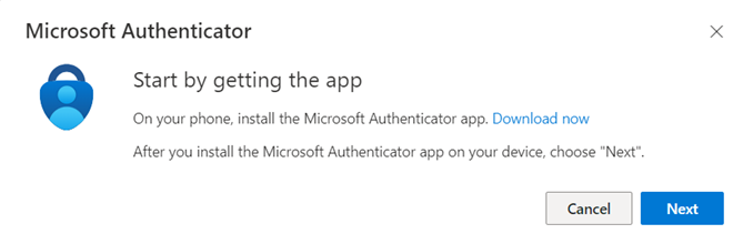 Schermopname van het downloaden voor Microsoft Authenticator.