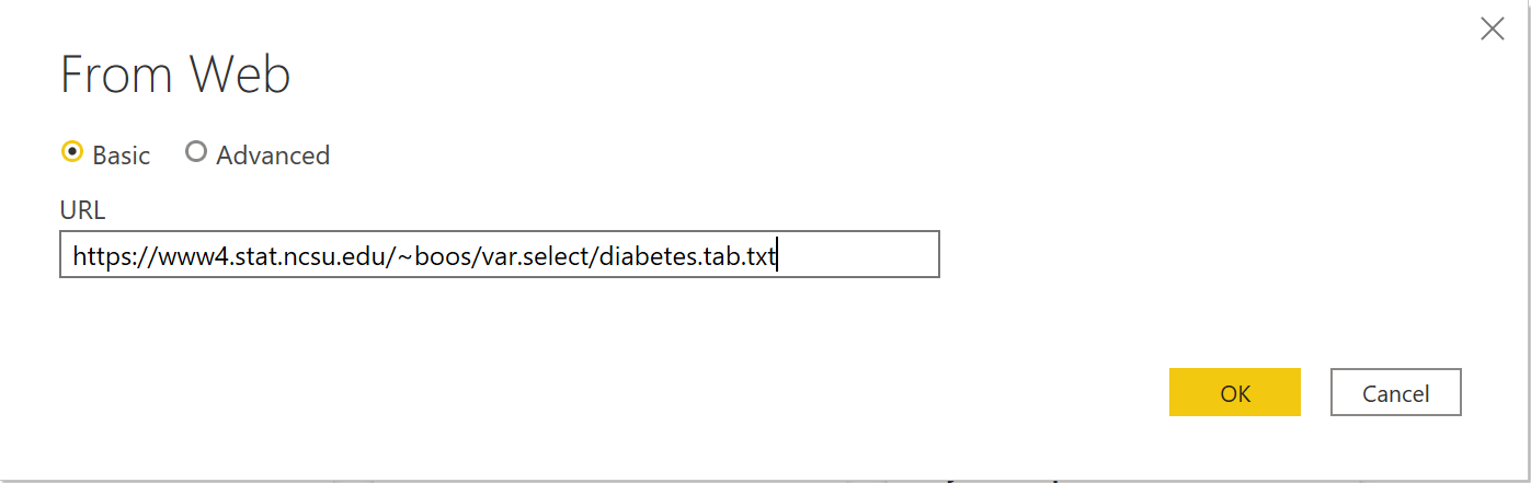 Screenshot showing web url.
