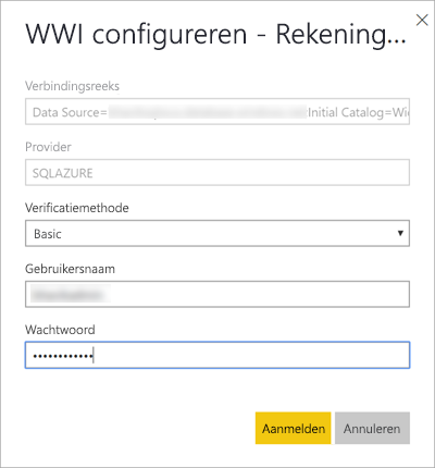 Screenshot showing authentication for credentials.