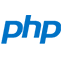 In deze afbeelding ziet u het PHP-logo