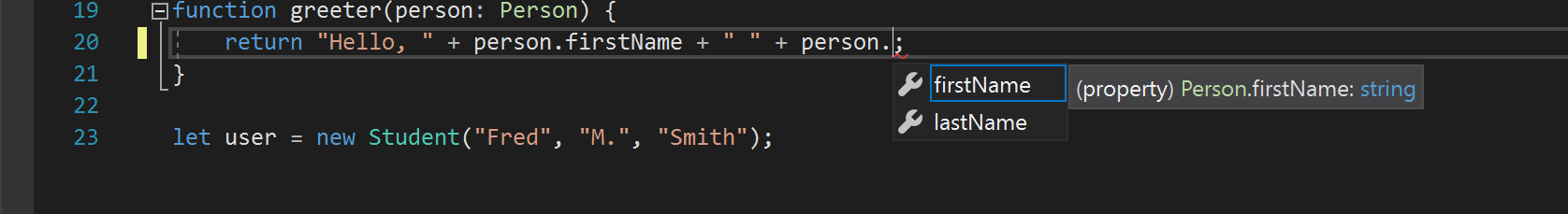 IntelliSense-