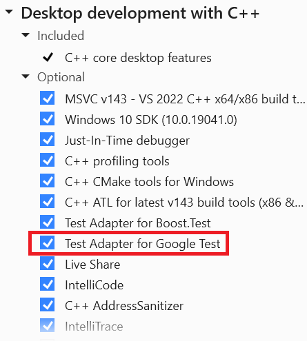 Google Test installeren