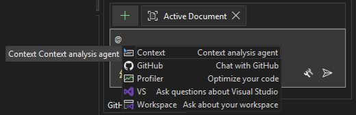 Schermopname van de agentkiezer met aangepaste agents.