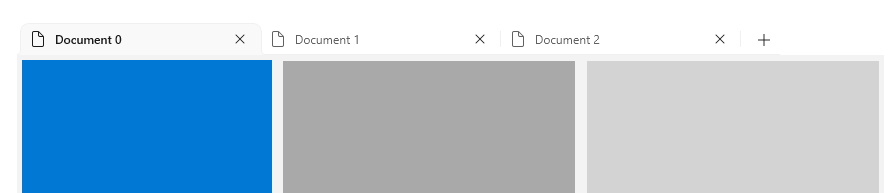 tabs in de titelbalk