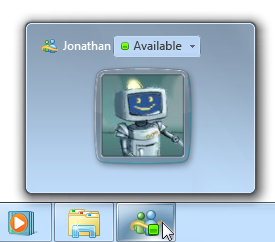 schermafbeelding van miniatuur met vervolgkeuzelijst 