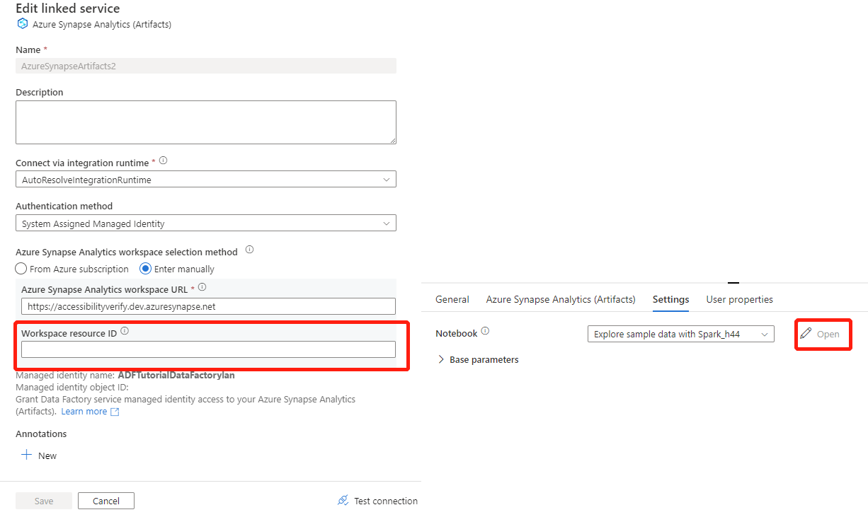 Schermopname van de knop Openen is uitgeschakeld.