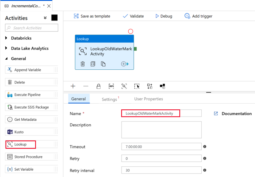 Eerste opzoek activiteit - naam