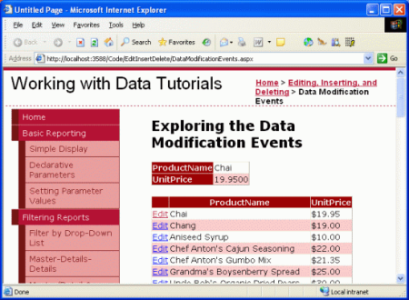 De DetailsView wordt momenteel weergegeven in Read-Only-modus
