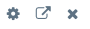 bedieningspaneel voor dashboarditems