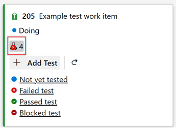 Inlinetests uitgevouwen