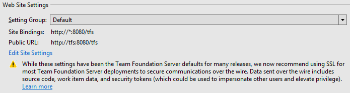 Standaardinstellingsgroep