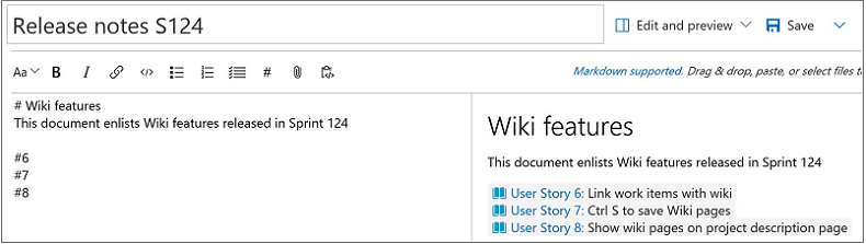 Naslagwerkitems in Wiki
