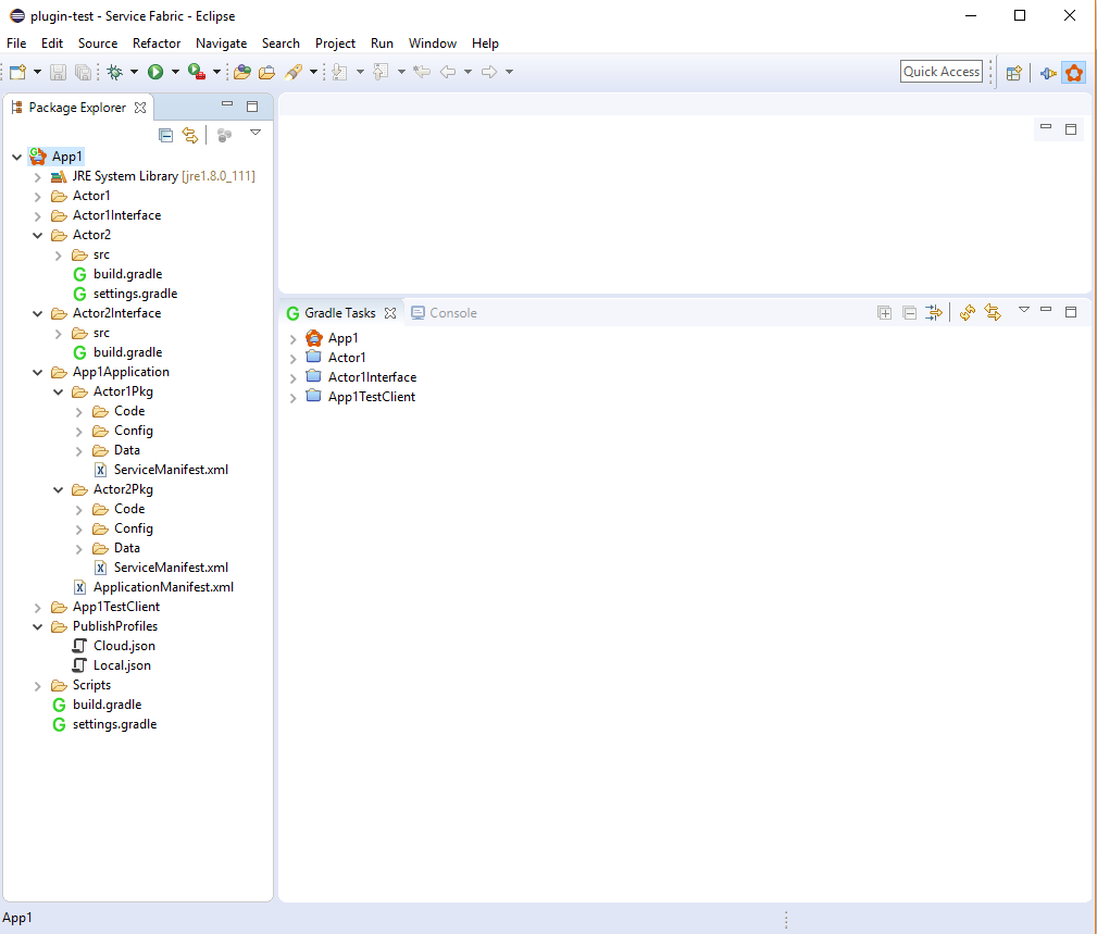 Service Fabric Dienst toevoegen pagina 4