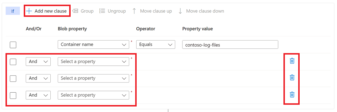 Schermopname van de knop Nieuwe component toevoegen en drie componenten die zijn toegevoegd aan de lijst met componenten.