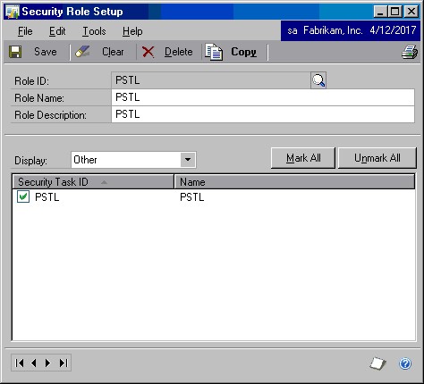 Screenshot of Mark All
