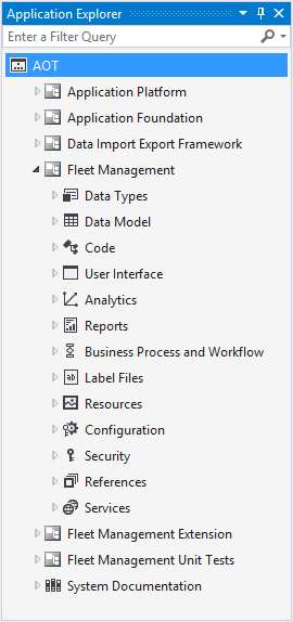 Application Explorer with Fleet Management.