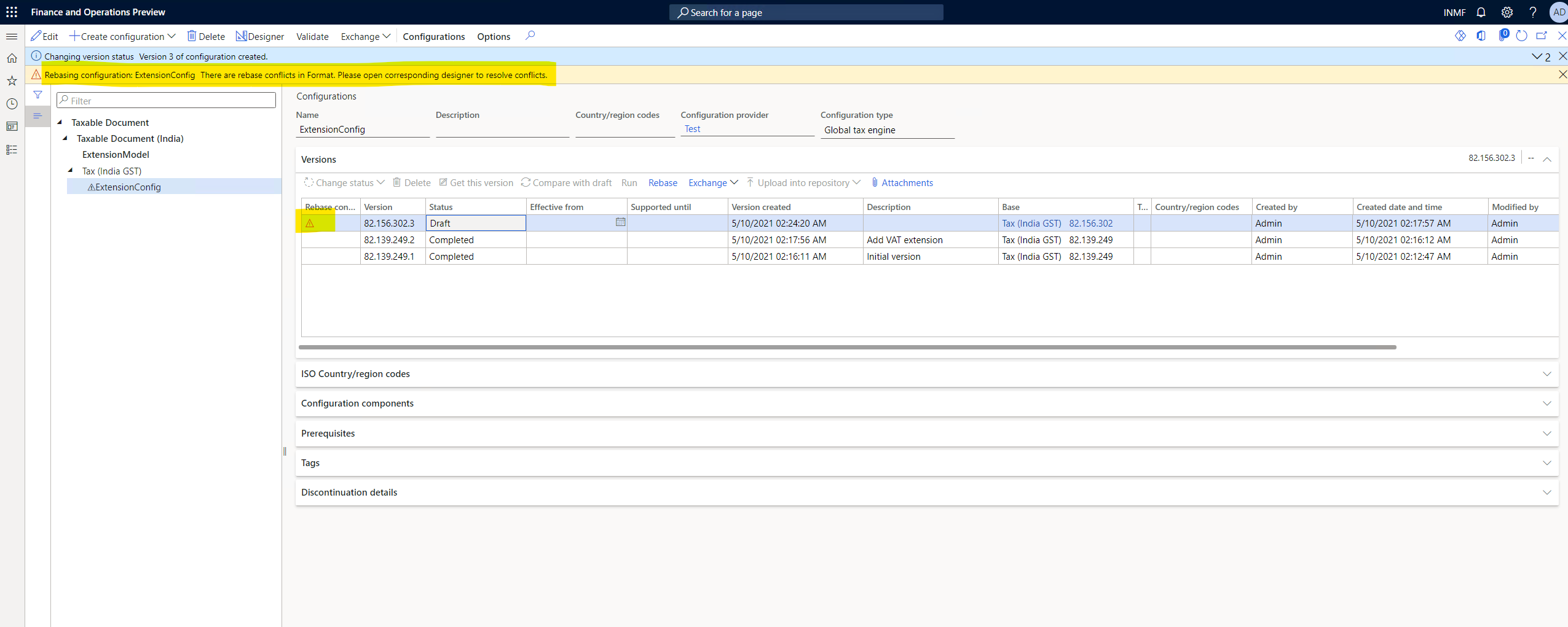 Rebase step 2.