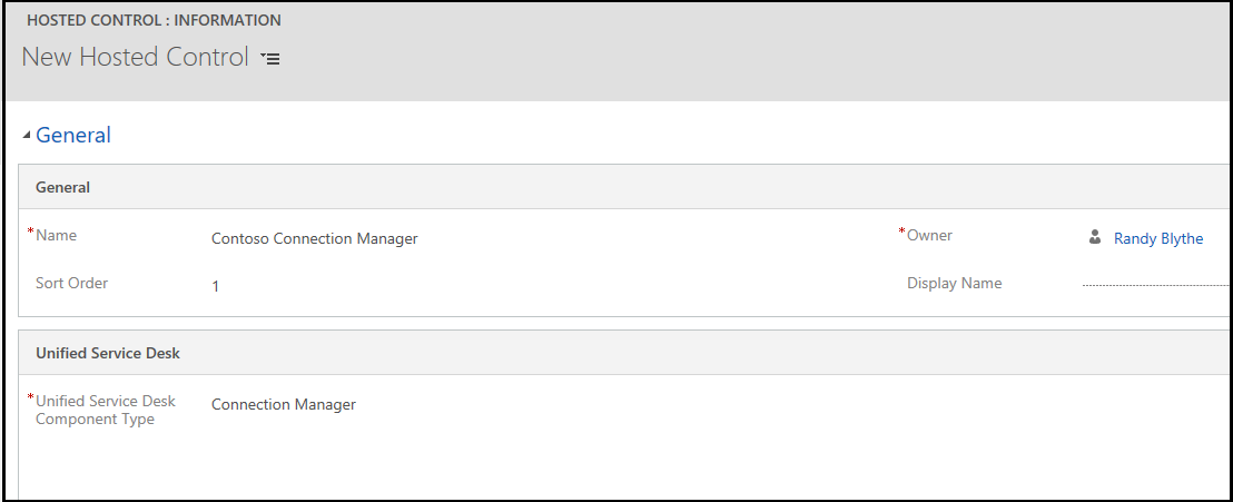 Connection Manager hosted control Connection Manager hosted control.