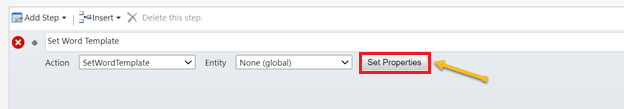 Template - Set Properties Template - Set Properties