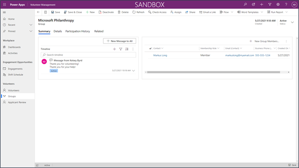 New group members New group members