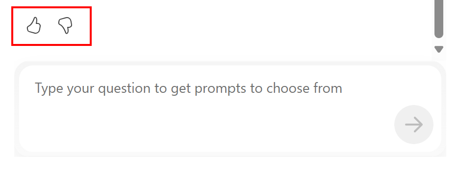 Schermopname om aan te geven hoe u Copilot-feedback kunt geven in Microsoft Intune en het Intune-beheercentrum.
