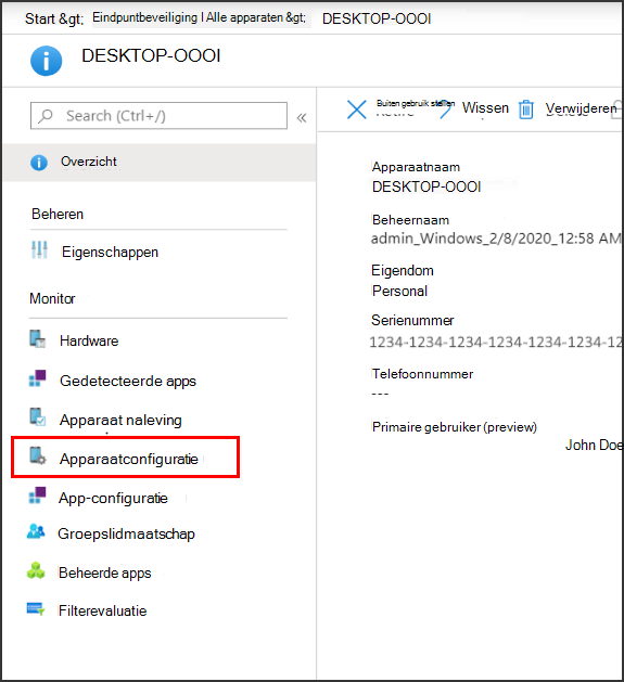 Details van eindpuntbeveiligingsbeleid weergeven