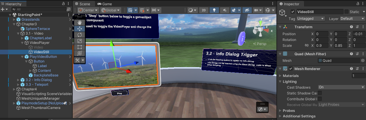 Een schermafbeelding van een beschrijving van het afspelen van video's