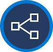 Het pictogram voor contracteinde