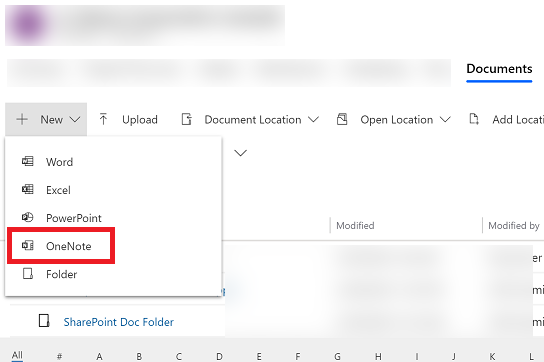 Maak een nieuw OneNote-notebook.