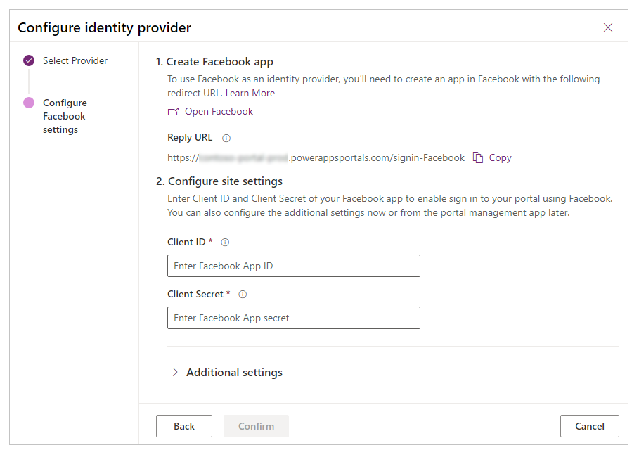 OAuth 2.0-aanmeldingsprovider configureren