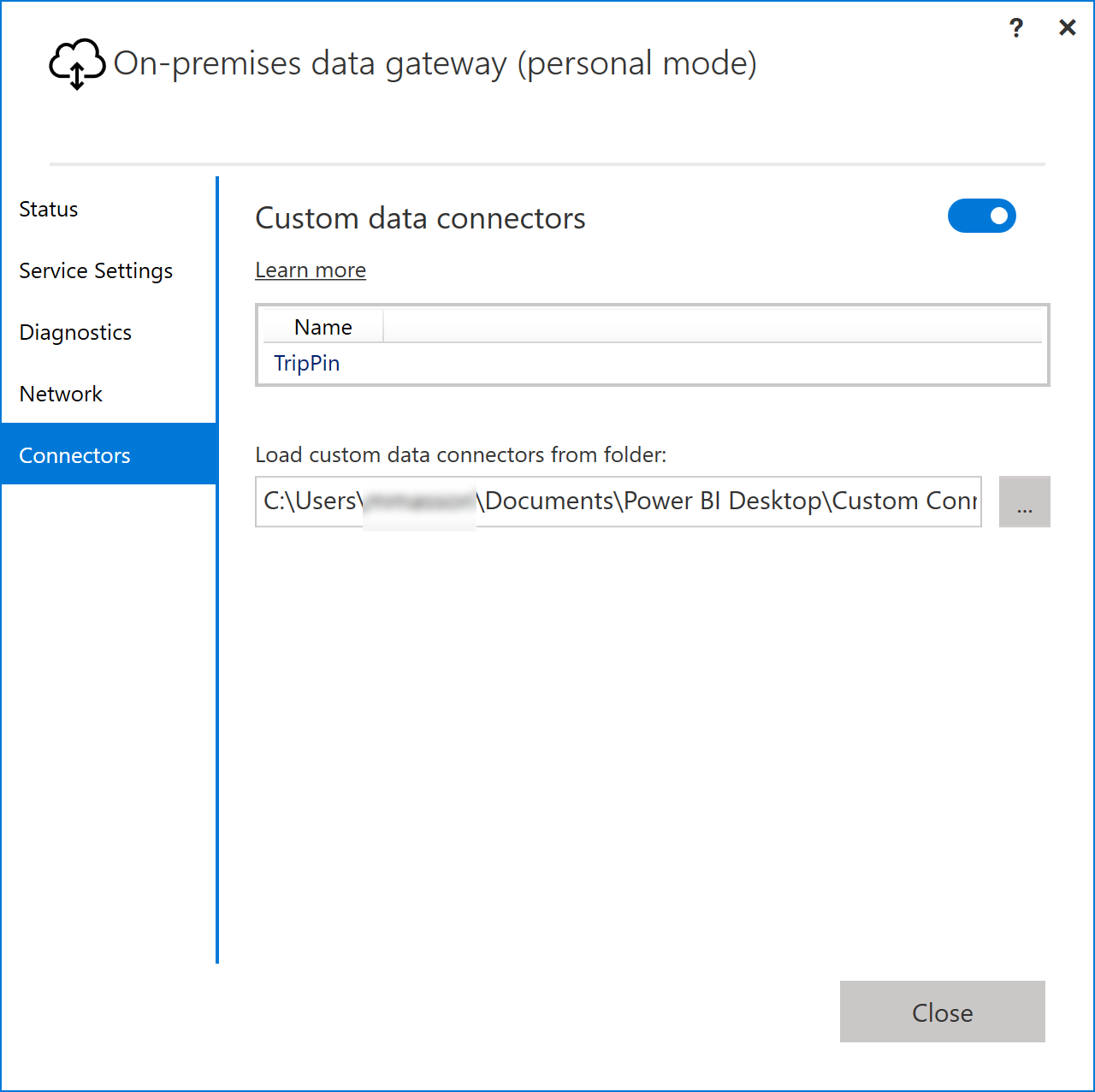 Configuratie van gatewayconnector.