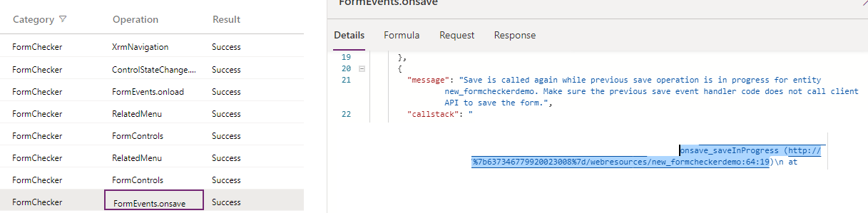 Save in progress error Save in progress error