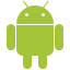 In deze afbeelding ziet u het Android-logo