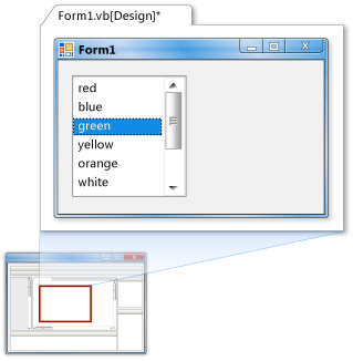 ListBox control