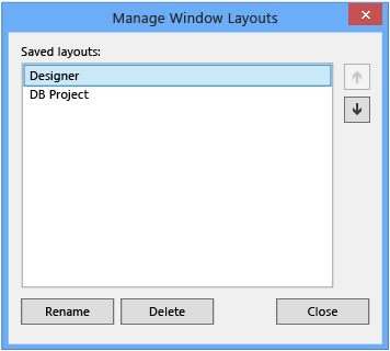 ManageWindowLayouts Manage window layouts