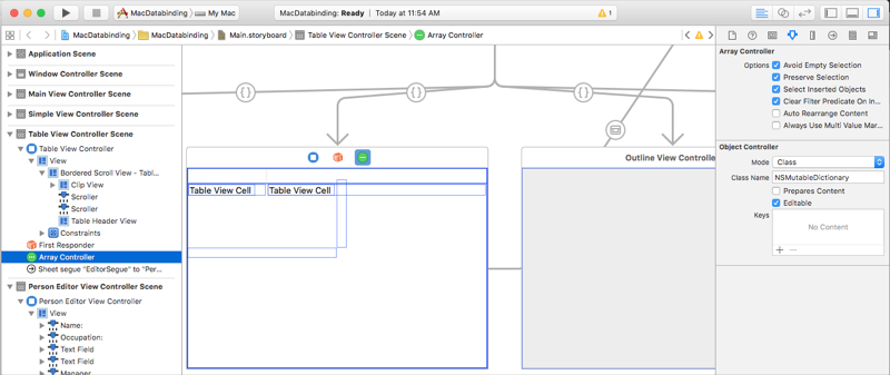 Selecting the Attributes Inspector