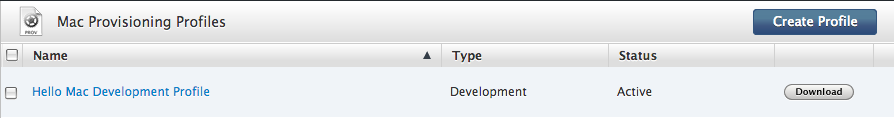 The Developer Certificate Utility