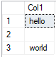 Queryresultaten met behulp van <span class=