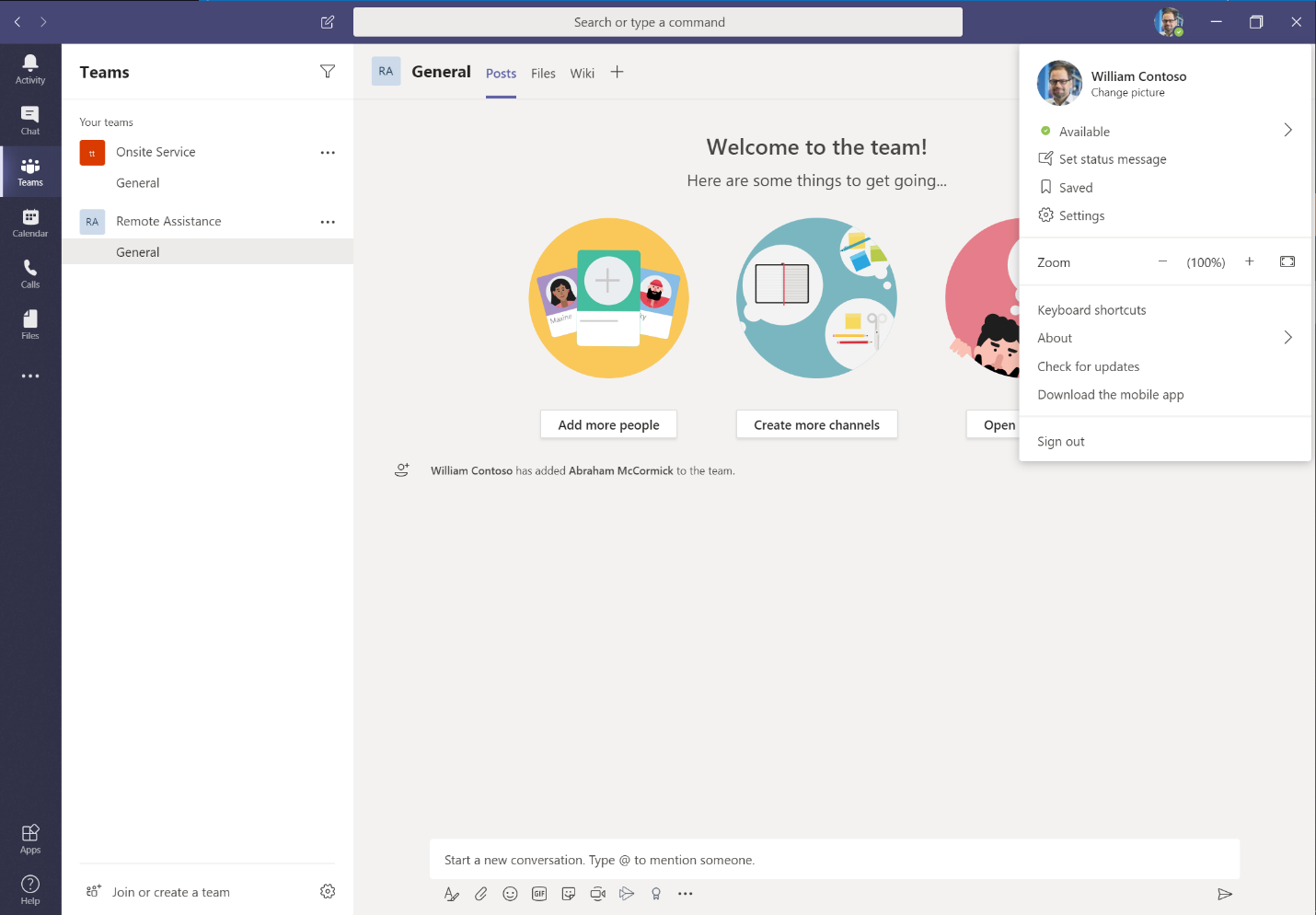 log into Microsoft Teams using the Desktop version
