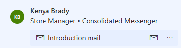 Screenshot of Options for records.