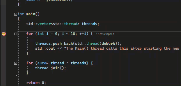 Animatie die laat zien hoe u de aanwijzer verplaatst.
