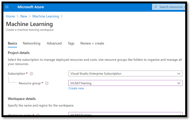 Uw Azure ML-werkruimte instellen