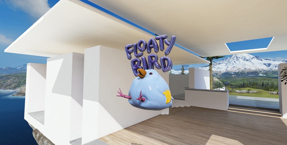 Voorbeeld: Floaty Bird 3D-startprogramma voor apps