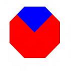 diagram dat laat zien dat een 3d-transformatie geen invloed heeft op de rechthoekclip (visual draait binnen de clip).