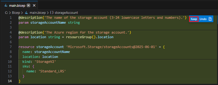 Zrzut ekranu przedstawiający potwierdzenie dodania konta usługi magazynu.
