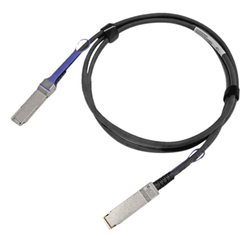 Przykład łącznika QSFP28 DAC
